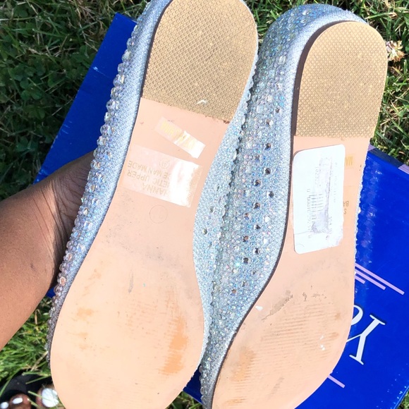 Silver Rhinestone Flats - Picture 8 of 8